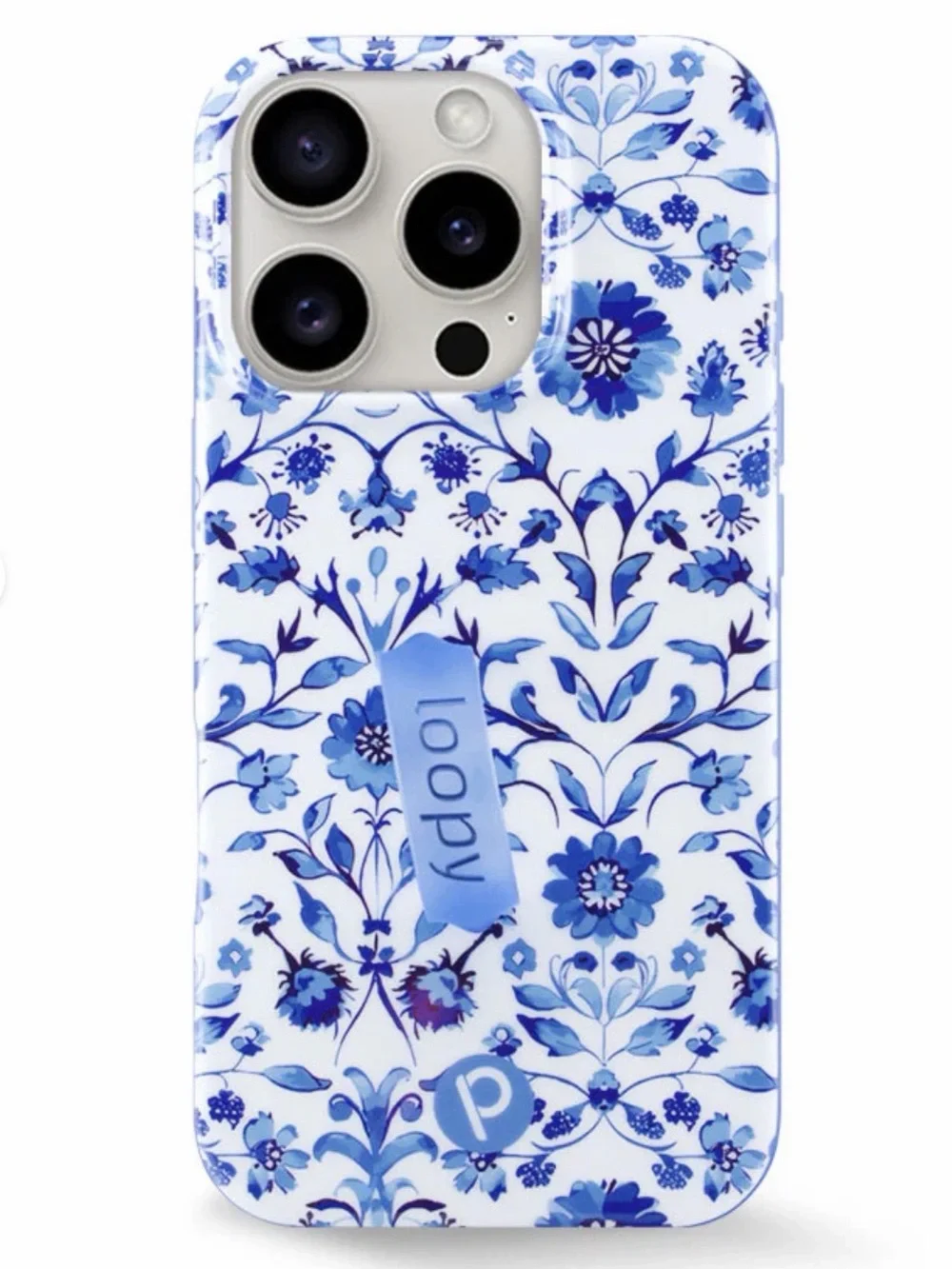 “Blue Willow” Loopy phone case
